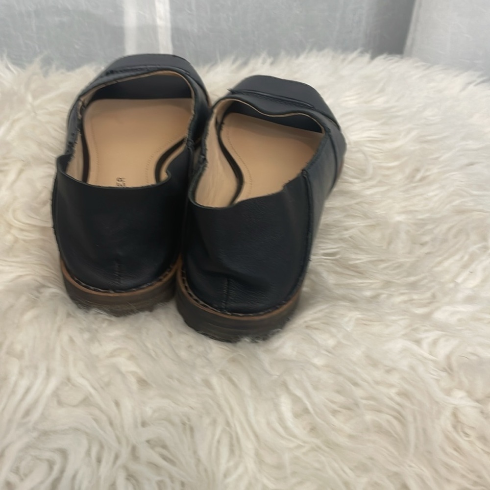 KELSI DAGGER Women Brooklyn KDB Samantha Convertible Flats Black size 7 - Picture 4 of 5